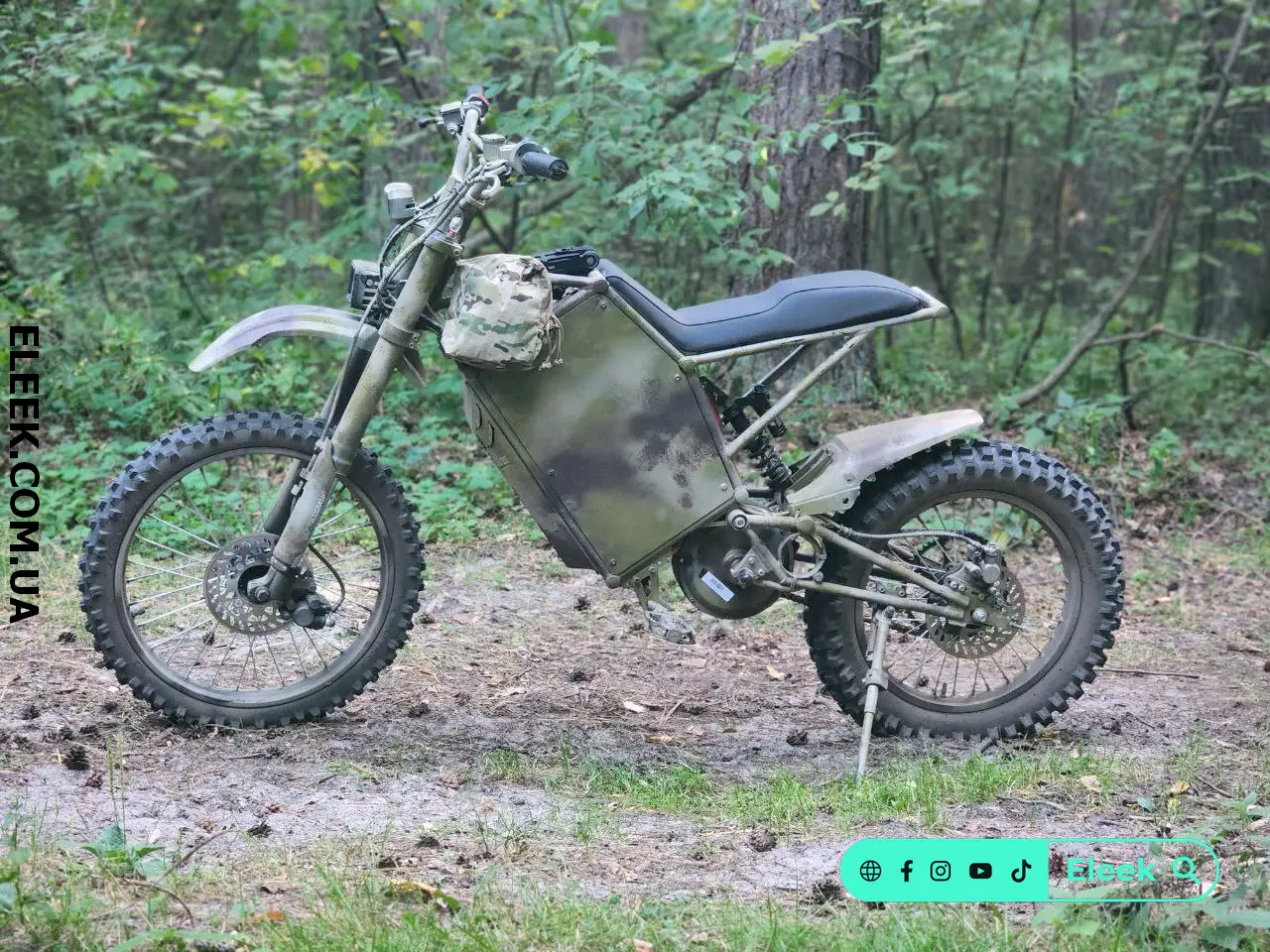 ELEEK Atom Military and Positive Military electric bikes in Prozorro Market