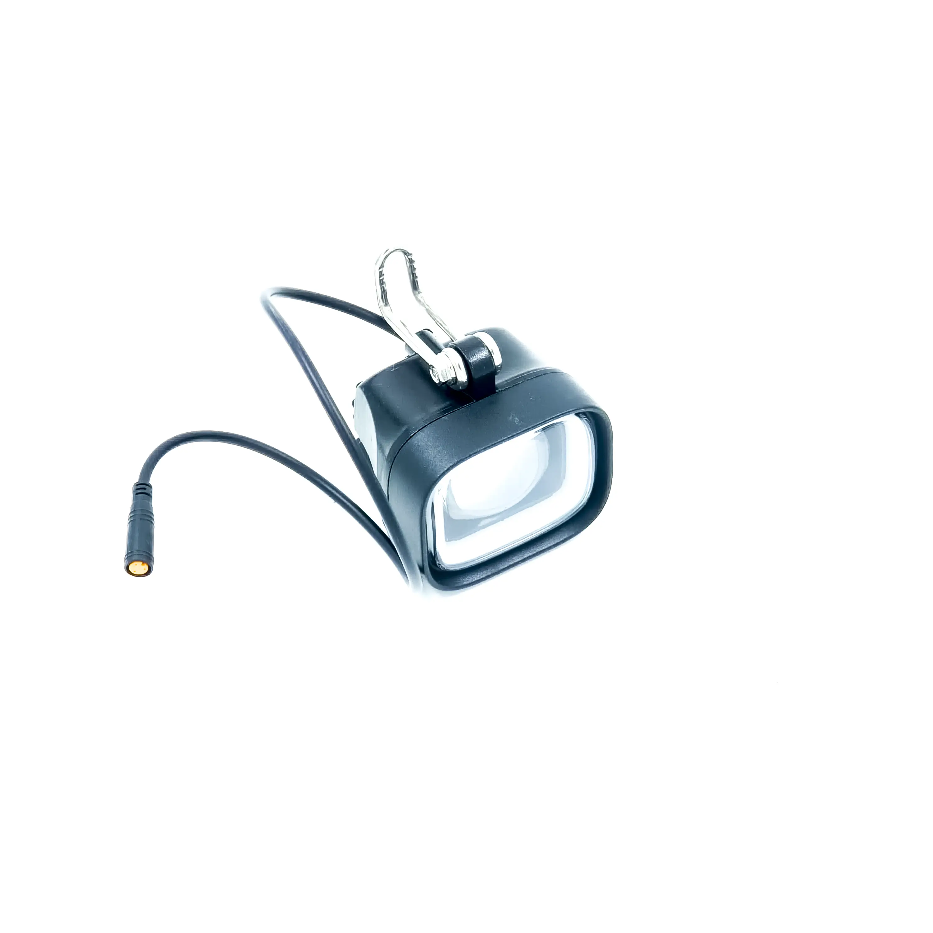 Front 10W LED headlight with lens and integrated horn for ELEEK electric bike