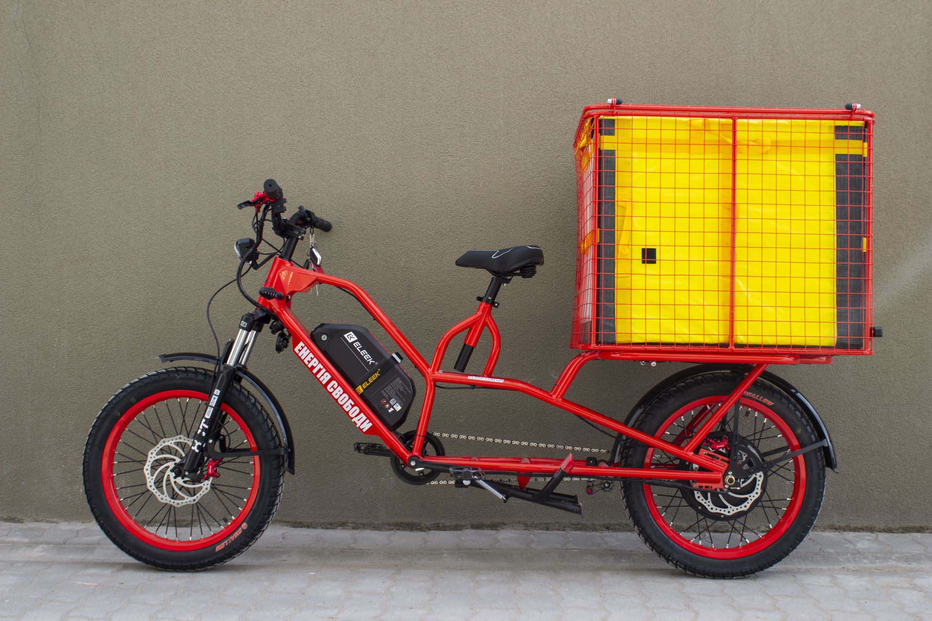 Електровелосипед для доставки тритон, 3тон, 3ton