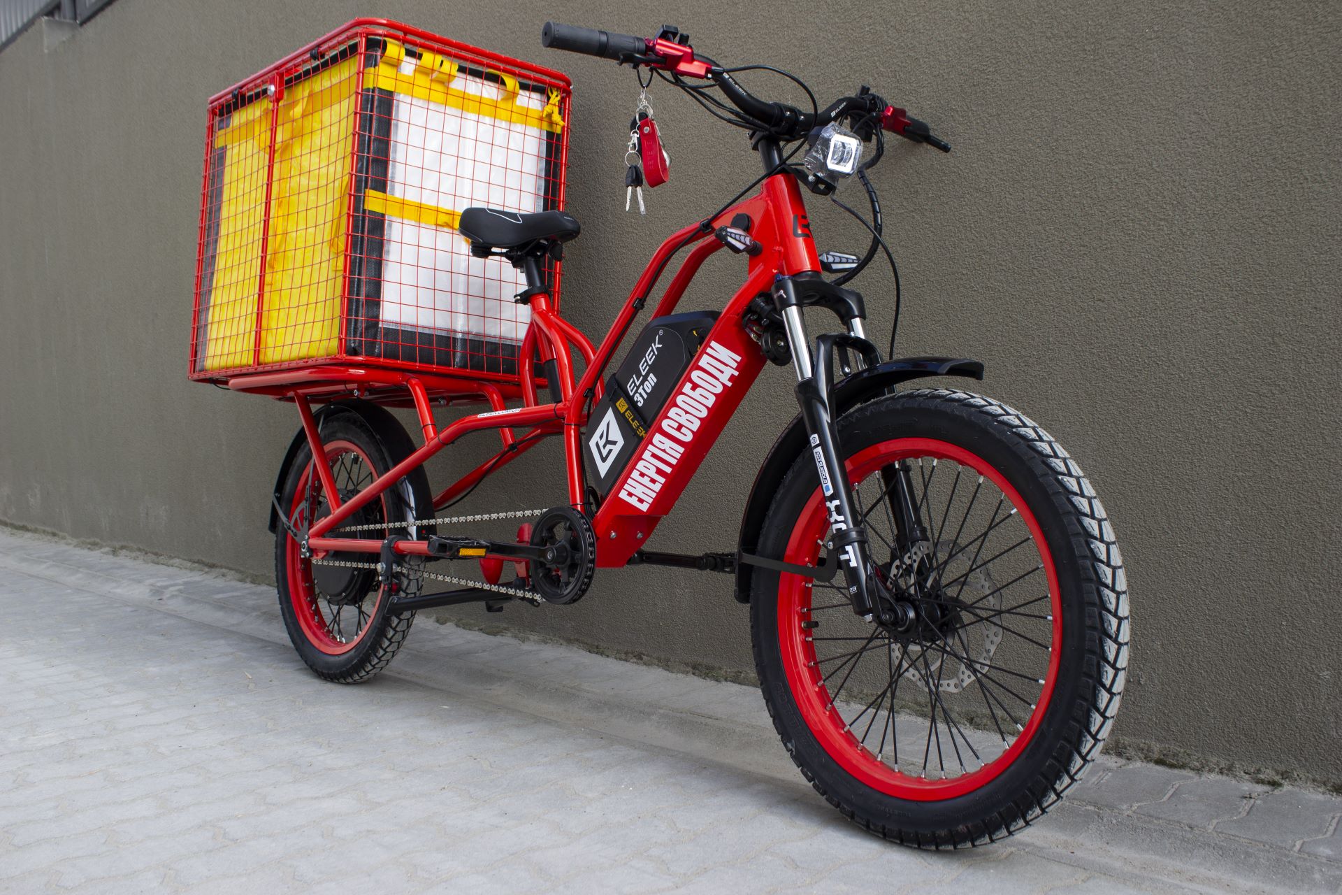 Електровелосипед для доставки тритон, 3тон, 3ton