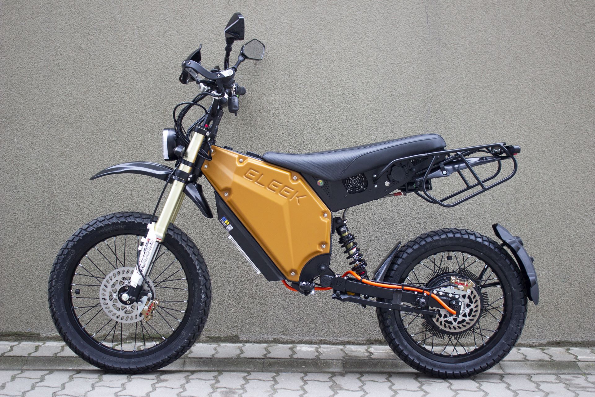 Новий електробайк, електромтоцикл, електричний мотоцикл ЕЛІК Атом