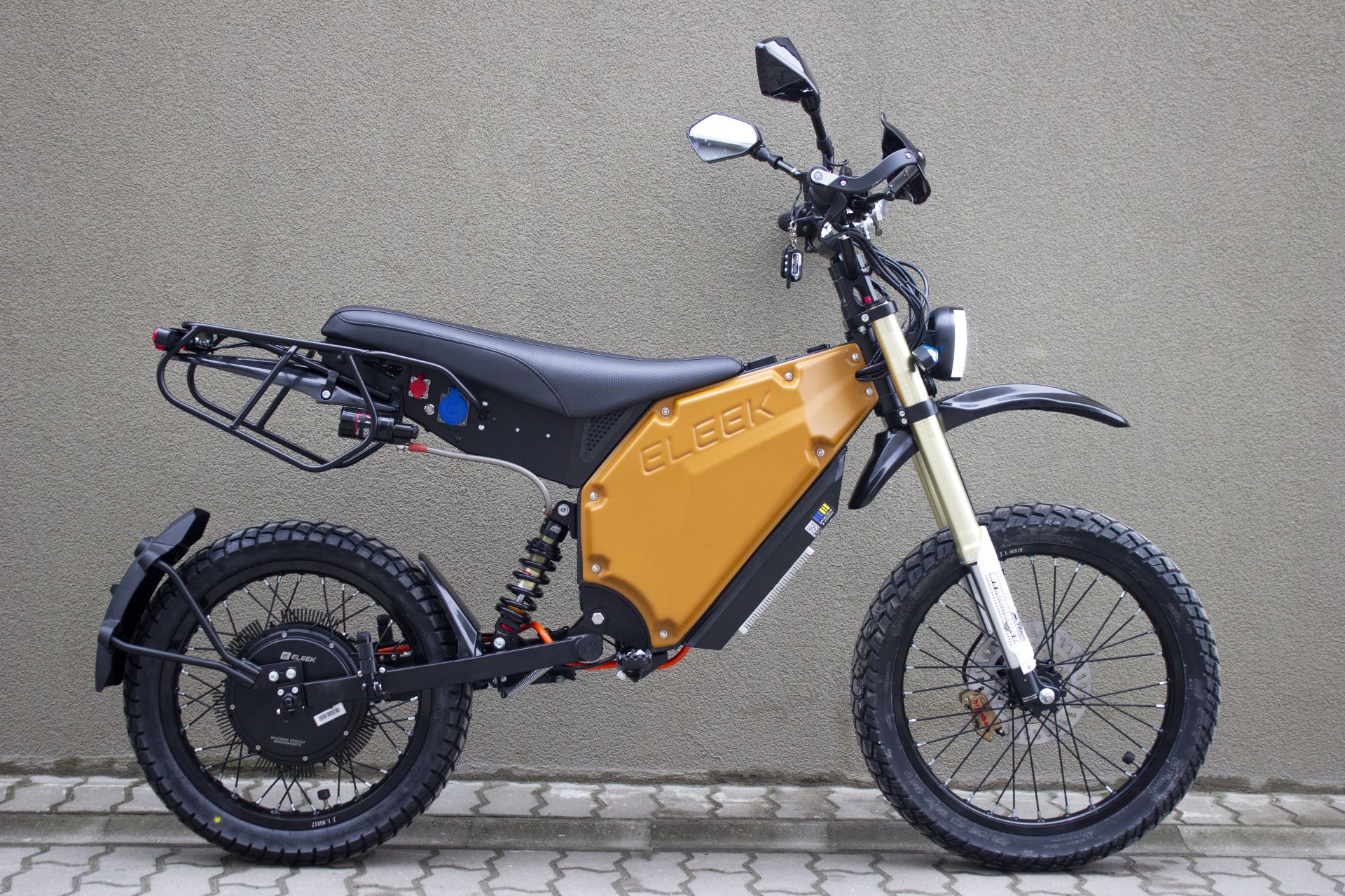 Новий електробайк, електромтоцикл, електричний мотоцикл ЕЛІК Атом