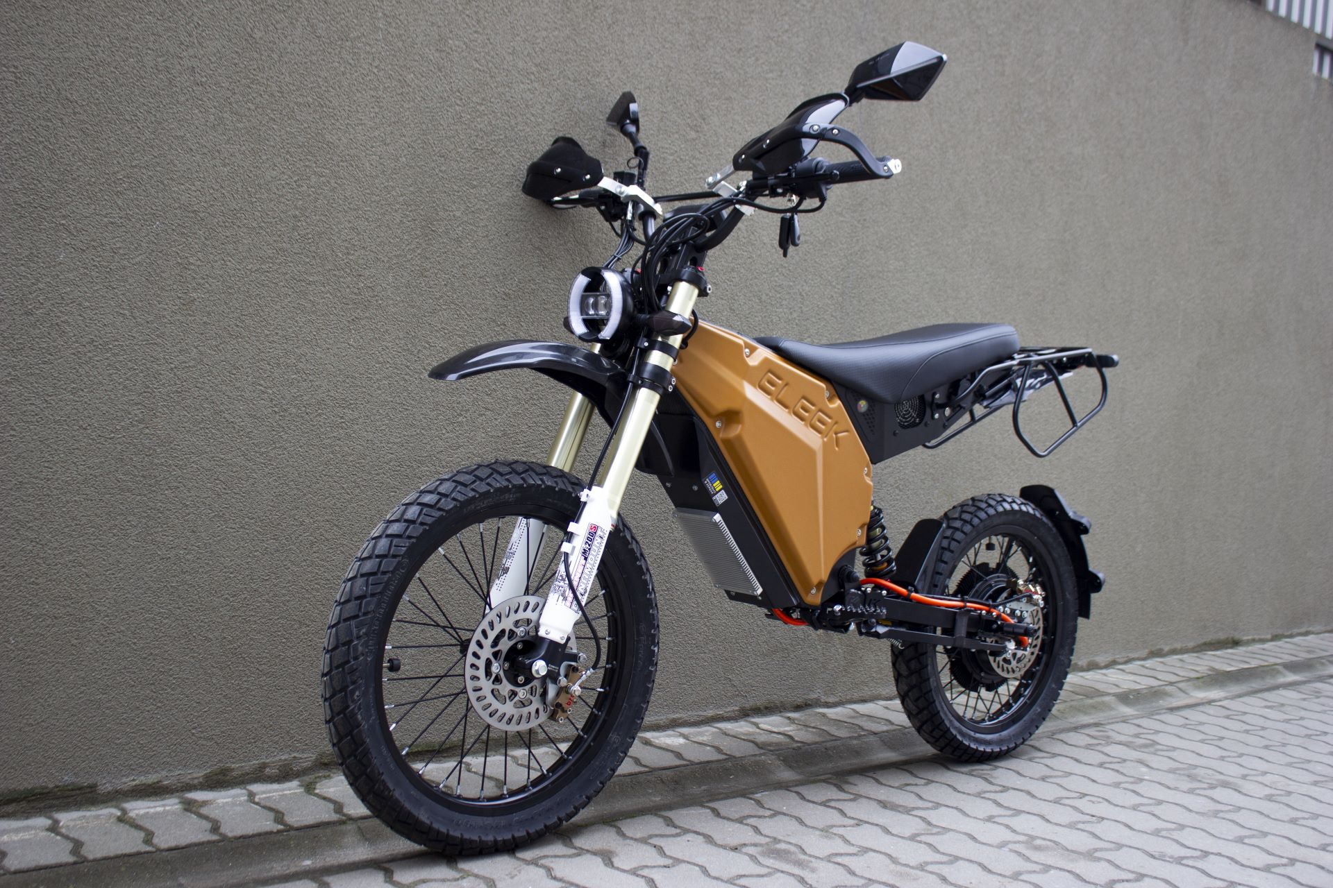 Новий електробайк, електромтоцикл, електричний мотоцикл ЕЛІК Атом