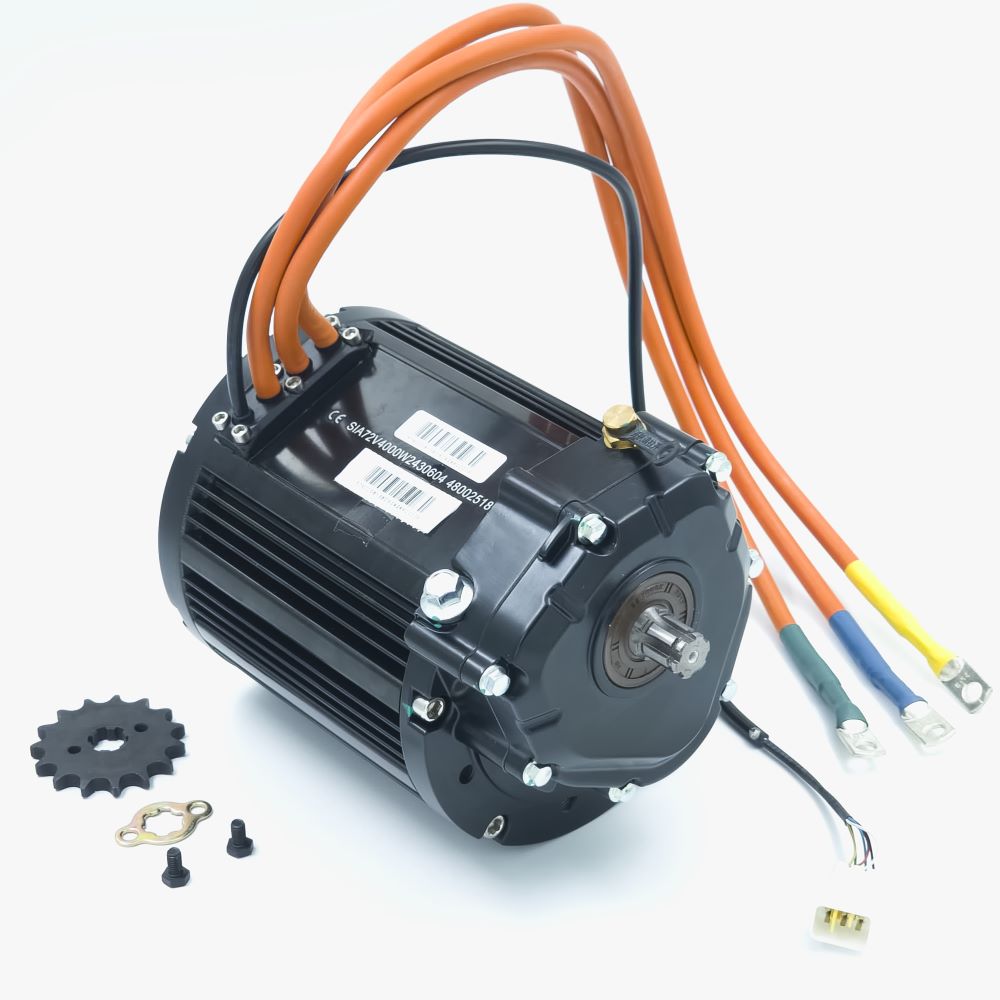 Зірка електродвигуна з редуктором 4000Вт QS138