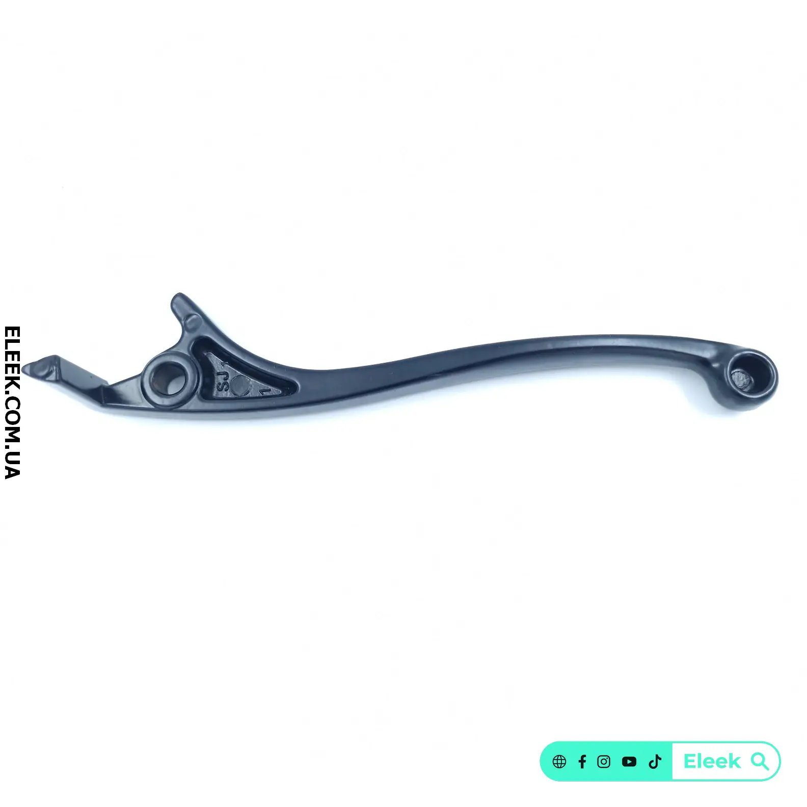 Left brake lever for electric bike and motorcycle, black