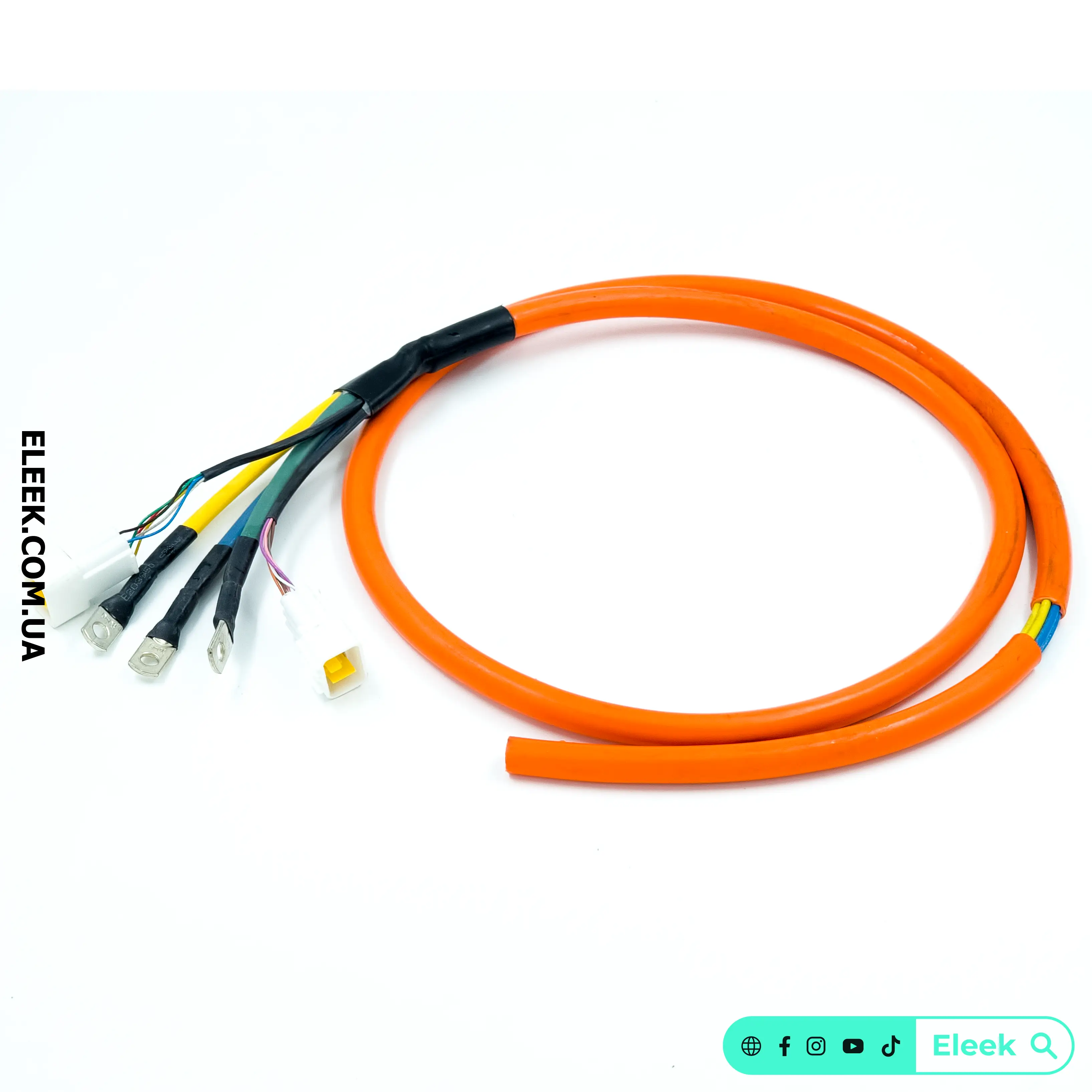 Силовий кабель для мотор-колеса ELEEK QS205 3000W 1.52м