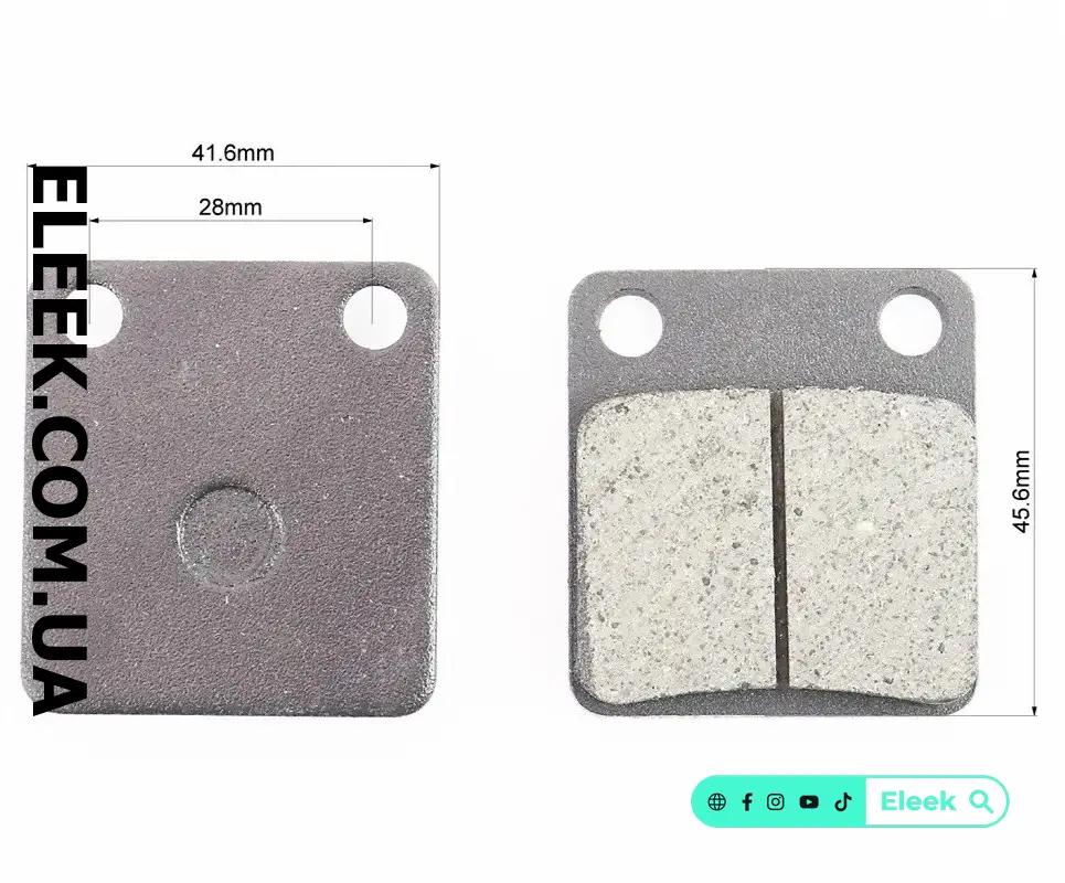 Brake Pads for ELEEK (Positive, Atom)